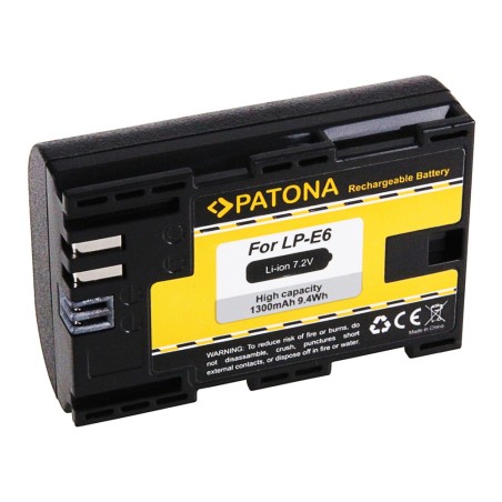 Bateria CANON LP-E6 LPE6 EOS R EOS 5D Mark II EOS 7D m. InfoChip