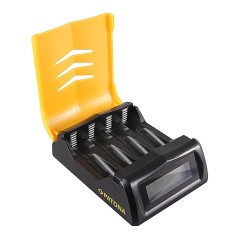 PATONA Standard Szybka ładowarka do akumulatorków AA/AAA z wyświetlaczem LCD