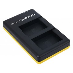PATONA Ładowarka podwójna Dual Quick do Sony NP-FW50 (z kablem USB-C)