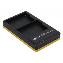 Podwójna szybka ładowarka PATONA f.Nikon EN-EL15, ENEL15 w komplecie. Kabel USB typu C