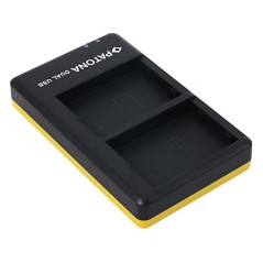 Podwójna szybka ładowarka PATONA f.Nikon EN-EL14, ENEL14 w komplecie. Kabel USB typu C