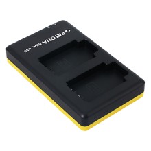 Podwójna szybka ładowarka PATONA do f.Sony NP-BX1, NPBX1 w komplecie. Kabel USB typu C