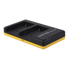 Podwójna szybka ładowarka PATONA do Canon NB2L, NB2LH, 2L12, 2L14 w komplecie. Kabel micro-USB