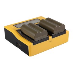 Podwójna ładowarka USB LCD PATONA do Canon BP508 BP-508 BP512 BP-512 BP522 BP-522