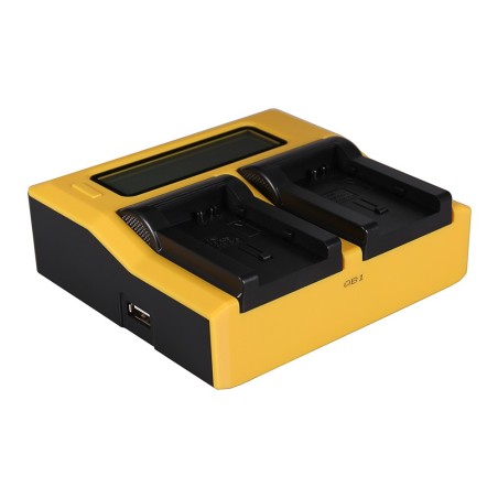 PATONA Podwójna ładowarka USB LCD do Canon BP808 BP-808 BP819 BP-819 BP820 BP-820