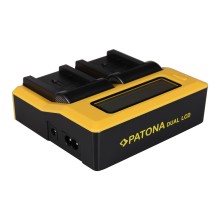 PATONA Podwójna ładowarka USB LCD do Canon BP808 BP-808 BP819 BP-819 BP820 BP-820