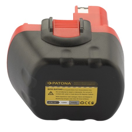 PATONA Standard do narzędzi Bosch - wkrętarka akumulatorowa 12V, 3000 mAh