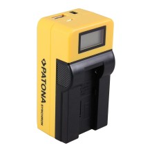 Ładowarka USB PATONA Synchron f. Fuji NP 100 NP-80 Kodak z wyświetlaczem LCD