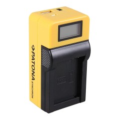 Ładowarka USB PATONA Synchron f. Canon NB10L NB-10L z wyświetlaczem LCD