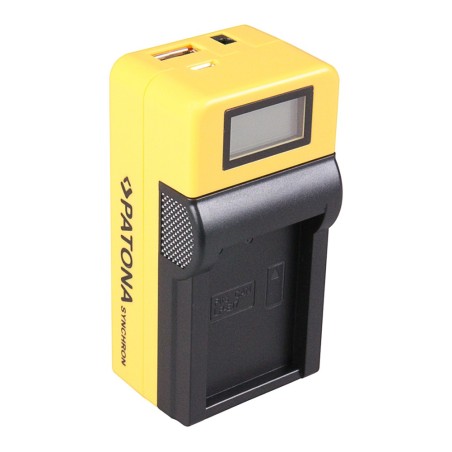 Ładowarka USB PATONA Synchron f. Canon LPE17 EOS 750D 760D 8000D z LCD