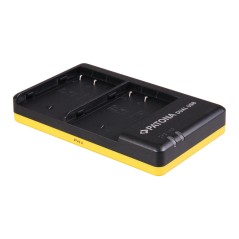 Podwójna szybka ładowarka PATONA f.Panasonic DMW-BLF19 w komplecie. Kabel micro-USB