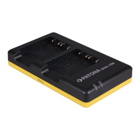 Podwójna szybka ładowarka PATONA f. Sony NP-BG1 DSC H55 H70 w komplecie. Kabel micro-USB