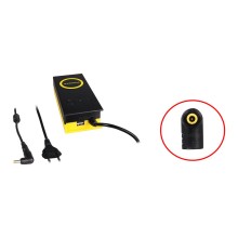 Adapter synchroniczny PATONA 90W 5,5x3x12mm 19V w komplecie. Wyjście USB 2,1A