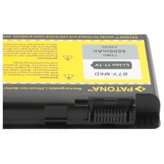Bateria f. BTY-M6D Medion MD76254 MD77480 MD97623 MD97624 MD97625