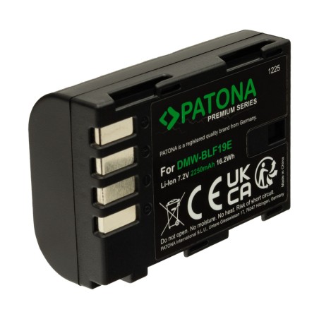Bateria PATONA Premium do Panasonic Lumix DMC-GH3 GH3A GH4 DMW-BLF19