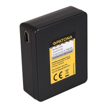 Podwójna ładowarka USB PATONA f. SJCAM SJ4000 SubTig3 Rollei Actioncam 220 300 300 Plus 310 330 415 416 426 inkl. Kabel mikro-US Podwójna ładowarka USB PATONA f. SJCAM SJ4000 SubTig3 Rollei Actioncam 220 300 300 Plus 310 330 415 416 426 inkl. Kabel mikro-US
