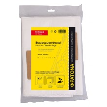 PATONA Zestaw 10 worków do odkurzacza Bosch Typ D / E / F / G z mikrofiltrem PATONA Zestaw 10 worków do odkurzacza Bosch Typ D / E / F / G z mikrofiltrem