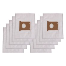 PATONA Worki do odkurzacza 10 szt. z mikrofiltrem do Electrolux E15 / S-Bag / AEG / Philips / Tornado