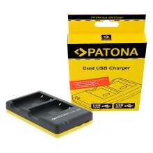 Podwójna szybka ładowarka PATONA f.Nikon EN-EL5+, ENEL5 w komplecie. Kabel USB typu C