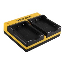 PATONA Dual Ladegerät f. Fujifilm Fuji NP-40 Finepix F30 F-30 F31 F-31 F31fd F-31fd F402 inkl. Mikro