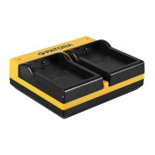 PATONA Dual Ladegerät f. Nikon EN-EL9 D40 D40x D5000 D60 inkl. Kabel micro-USB
