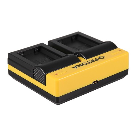 Podwójna ładowarka PATONA Sony Sony NP-FW50 NEX A33 A55 NEX.3 NEX.3C NEX.5 NEX.5A NEX.5C w komplecie. Kabel mikro-USB