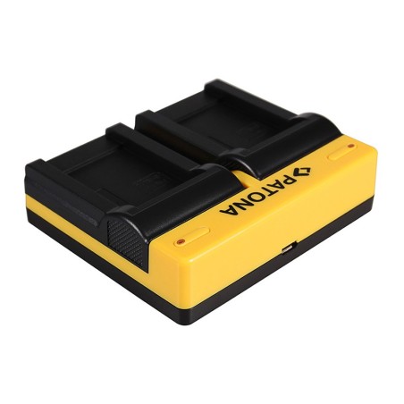 PATONA Podwójna ładowarka f. EN-EL12 Coolpix AW100 AW110 P300 P310 P330 S1000pj w komplecie. Kabel mikro-USB