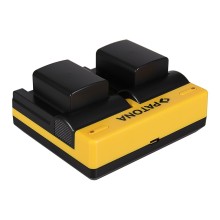 PATONA Podwójna ładowarka f. Canon BP-808 FSxx FS10 FS-10 FS100 FS-100 FS11 FS-11 BP-808 HF