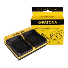 PATONA Podwójna ładowarka f. Samsung SB-P90A SC SC105L SC-105L SCM105 SC-M105 SCM105S w komplecie. Kabel mikro-USB PATONA Podwójna ładowarka f. Samsung SB-P90A SC SC105L SC-105L SCM105 SC-M105 SCM105S w komplecie. Kabel mikro-USB