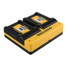 PATONA Dual Ladegerät f. Olympus Li-70B FE FE4020 FE-4020 FE4040 FE-4040 FE5040 FE-5040 inkl. Mikro-