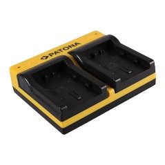 PATONA Dual Ladegerät f. Samsung IA-BP210E HMX HMXH203 HMX-H203 IA-BP210E SMX SMXF40 inkl. Micro USB