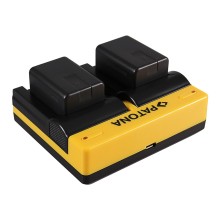 PATONA Ładowarka Dual USB do Panasonic VW-VBK180 H H100 H101 H95 VW-VBK180 HC HCV700 HC-V700