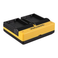 PATONA Dual Ladegerät f. Nikon EN-EL14 CoolPix D3100 D3200 D5100 D5200 P7000 P7100 P7700 inkl. Mikro