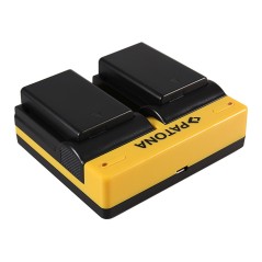PATONA Dual Ladegerät f. Pentax D-LI109 K K2 K-2 K30 K50 K-50 K500 K-500 KR inkl. Kabel micro-USB