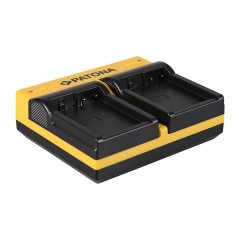 PATONA Dual Ladegerät f. Leica Panasonic DMW-BLC12PP V-Lux 4 Panasonic DMW-BLC12PP inkl. Mikro-USB K