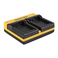 PATONA Dual Ladegerät f. Samsung BP-1030 NX NX200 NX-200 NX300 NX-300 inkl. Kabel micro-USB