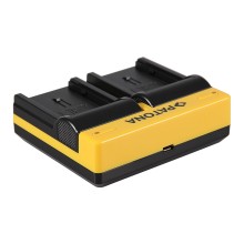 PATONA Dual Ladegerät f. Panasonic VBN130 260 HC HCX920M VBN130 260 HDC HC-X920M inkl. Kabel micro-USB