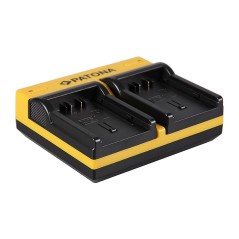 PATONA Dual Ladegerät f. Panasonic VBN130 260 HC HCX920M VBN130 260 HDC HC-X920M inkl. Kabel micro-USB