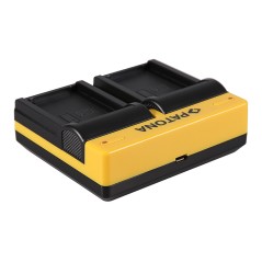 PATONA Dual Ladegerät f. Olympus BLN-1 OMD EM1 E-M1 EM5 E-M5 EM5 Mark II E-m5 Mark II inkl. Mikro-USA