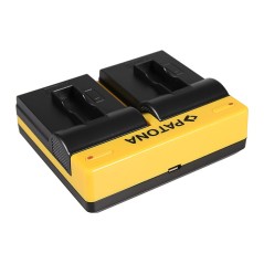 PATONA Dual Ladegerät f. GoPro AHDBT-401 Hero4 Black Edition AHDBT-401 Hero5 Black inkl. Mikro-USB K