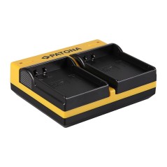 PATONA Dual Ladegerät f. Samsung BP1900 NX1 NX-1 inkl. Kabel micro-USB