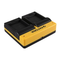 PATONA Ładowarka podwójna USB do Action Camera Rollei RL410B 230 240 410 410B 420 z kablem Micro-USB