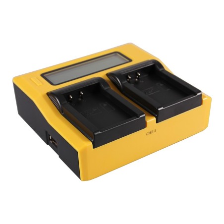 PATONA Podwójna ładowarka USB LCD do Canon LP-E17 EOS 750D 760D 8000D Kiss X8i Rebel