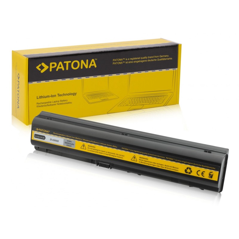 Bateria f. HP PAVILION DV9000 DV9100 DV9200 DV9500 *6,6Ah