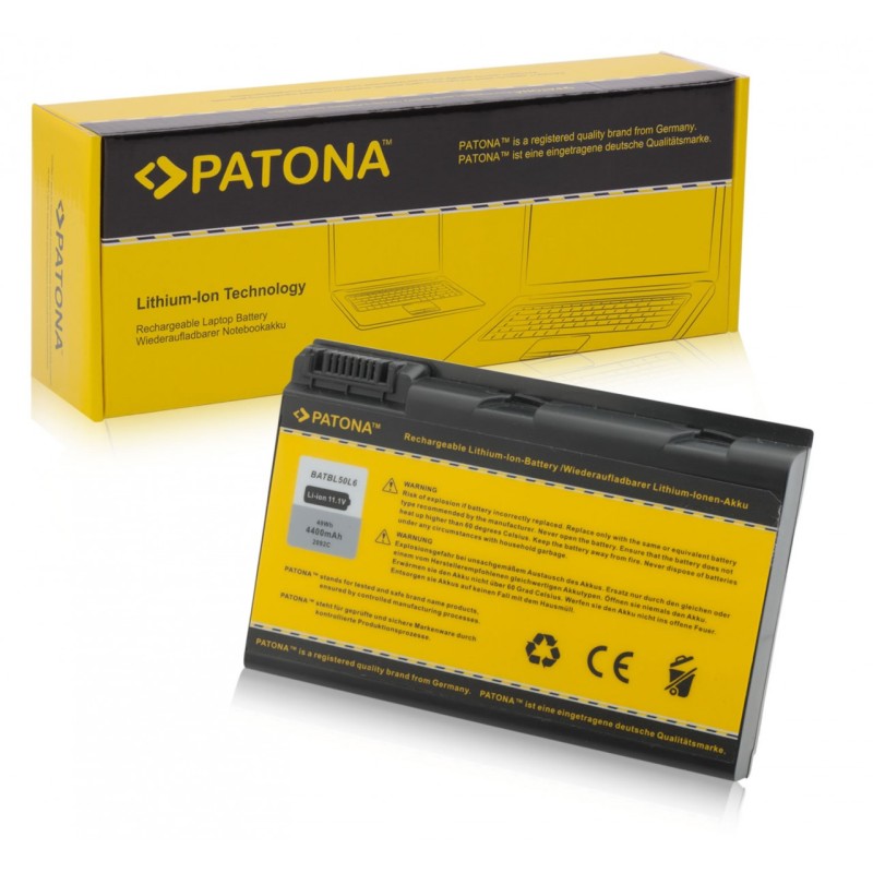 Bateria f. Acer Aspire 3100 3103 3104 3692 3693 3694 4,4Ah