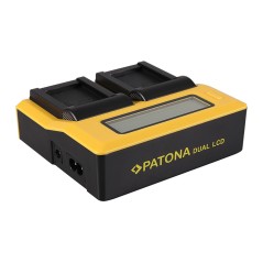 Ładowarka USB PATONA z podwójnym wyświetlaczem LCD do drukarki Canon NB10L NB-10L