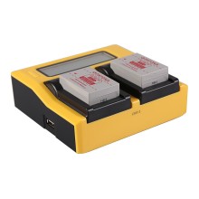 Ładowarka USB PATONA z podwójnym wyświetlaczem LCD do drukarki Canon NB10L NB-10L