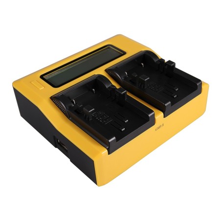 PATONA Ładowarka Dual LCD USB Canon NB-1LH NP-600 Digital ELPH ELPH NB-1LH NP-600 Digital