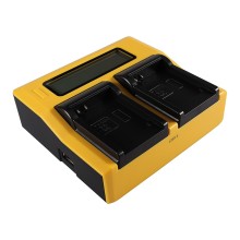 PATONA Ładowarka Dual LCD USB do Canon NB-4L Digital Ixus i zoom i zoom i7 i7 800 IS 850 IS