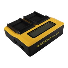 PATONA Ładowarka Dual LCD USB do BENQ Casio NP-40 DC P500 E520 E520+ E610 Casio NP-40 Casio PATONA Ładowarka Dual LCD USB do BENQ Casio NP-40 DC P500 E520 E520+ E610 Casio NP-40 Casio